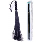 Черная силиконовая плеть - 37 см. - Boys of Toys - купить с доставкой в Санкт-Петербурге