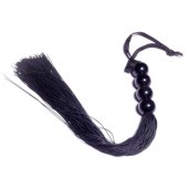 Черная силиконовая плеть - 37 см. - Boys of Toys - купить с доставкой в Санкт-Петербурге