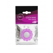 Лиловое эрекционное кольцо с 2 рядами стимулирующих шариков - Erowoman-Eroman - в Санкт-Петербурге купить с доставкой