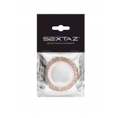 Эрекционное кольцо с бежевыми «ресничками» - Sextaz - в Санкт-Петербурге купить с доставкой