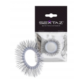 Круглое эрекционное кольцо с «ресничками» - Sextaz - в Санкт-Петербурге купить с доставкой