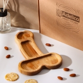 Деревянное блюдо для подачи в форме члена (25 х 16,5 х 1,7 см) - Сима-Ленд - купить с доставкой в Санкт-Петербурге