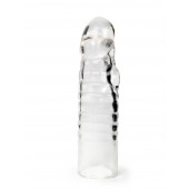 Прозрачная закрытая насадка на член - 15 см. - Sex Expert - в Санкт-Петербурге купить с доставкой