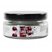 Массажная свеча «Спелая вишня» - 50 мл. - SGAN - купить с доставкой в Санкт-Петербурге