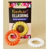 Цветное рельефное эрекционное кольцо Ellasring - Sitabella - в Санкт-Петербурге купить с доставкой