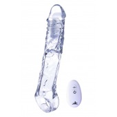 Прозрачная насадка-удлинитель Length Enhancer With Bullet с подхватом - 22,3 см. - NMC - в Санкт-Петербурге купить с доставкой