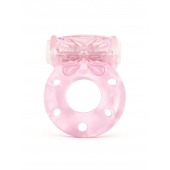 Розовое эрекционное виброкольцо с бабочкой - 1137 - в Санкт-Петербурге купить с доставкой