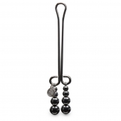 Зажим для клитора с бусинами Just Sensation Beaded Clitoral Clamp - Fifty Shades of Grey - купить с доставкой в Санкт-Петербурге