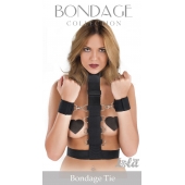 Фиксатор рук к груди увеличенного размера Bondage Collection Bondage Tie Plus Size - Lola Games - купить с доставкой в Санкт-Петербурге