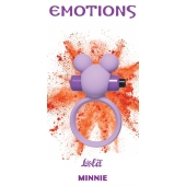 Сиреневое эрекционное виброколечко Emotions Minnie - Lola Games - в Санкт-Петербурге купить с доставкой