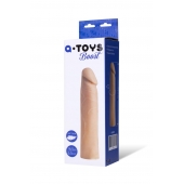 Реалистичная насадка с ярко выраженной головкой - 16,5 см. - A-toys - в Санкт-Петербурге купить с доставкой