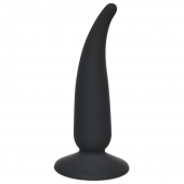 Чёрная анальная пробка P-spot Teazer Black - 12,2 см. - Lola Games - в Санкт-Петербурге купить с доставкой