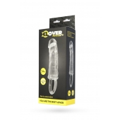 Прозрачная насадка с петлёй для фиксации - 14 см. - ToyFa - в Санкт-Петербурге купить с доставкой