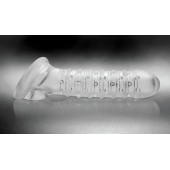 Утолщающая ребристая насадка на пенис - Доминирующее кольцо - в Санкт-Петербурге купить с доставкой