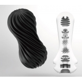 Мастурбатор FLEX Rocky Black с плотным рельефом - Tenga - в Санкт-Петербурге купить с доставкой