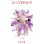 Розовое эрекционное виброколечко Emotions Minnie Light pink - Lola Games - в Санкт-Петербурге купить с доставкой