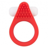 Красное эрекционное кольцо LIT-UP SILICONE STIMU RING 1 RED - Dream Toys - в Санкт-Петербурге купить с доставкой