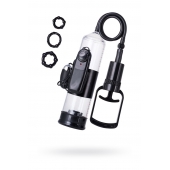 Вакуумная помпа A-toys с вибропулей и эрекционными кольцами - A-toys - в Санкт-Петербурге купить с доставкой