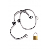 Металлические наручники на замке - ToyFa - купить с доставкой в Санкт-Петербурге