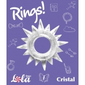 Прозрачное эрекционное кольцо Rings Cristal - Lola Games - в Санкт-Петербурге купить с доставкой