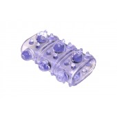 Фиолетовая насадка на пенис Rings Armour - Lola Games - в Санкт-Петербурге купить с доставкой