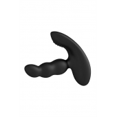 Черный силиконовый стимулятор простаты Levett Nitoc с пультом ДУ - Levett - в Санкт-Петербурге купить с доставкой