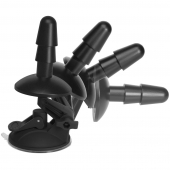 Плаг на присоске Vac-U-Lock Deluxe Suction Cup Plug Accessory - Doc Johnson - купить с доставкой в Санкт-Петербурге