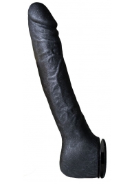 Чёрная фаллическая насадка BLACK BENT 3 - 18 см. - LOVETOY (А-Полимер) - купить с доставкой в Санкт-Петербурге