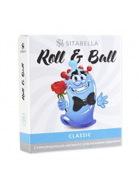 стимулирующий презерватив-насадка Roll   Ball Classic - Sitabella - купить с доставкой в Санкт-Петербурге