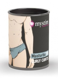 Компактный мастурбатор MasturbaTIN Curly Curtis - MyStim - в Санкт-Петербурге купить с доставкой