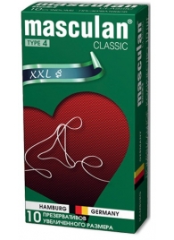 Розовые презервативы Masculan Classic XXL увеличенного размера - 10 шт. - Masculan - купить с доставкой в Санкт-Петербурге