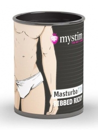 Компактный мастурбатор MasturbaTIN Ribbed Ricky - MyStim - в Санкт-Петербурге купить с доставкой