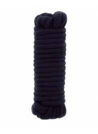 Чёрная веревка для связывания BONDX LOVE ROPE - 5 м. - Dream Toys - купить с доставкой в Санкт-Петербурге