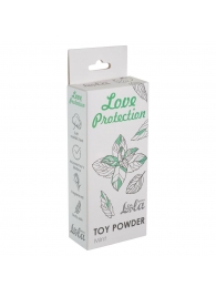 Пудра для игрушек Love Protection с ароматом мяты - 15 гр. - Lola Games - купить с доставкой в Санкт-Петербурге