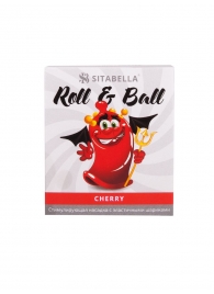 Стимулирующий презерватив-насадка Roll   Ball Cherry - Sitabella - купить с доставкой в Санкт-Петербурге