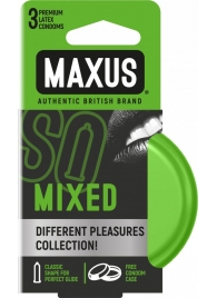 Презервативы в железном кейсе MAXUS Mixed - 3 шт. - Maxus - купить с доставкой в Санкт-Петербурге