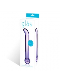 Гладкий стеклянный стимулятор точки G, 18 см - Glas