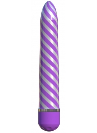 Фиолетовый вибратор Sweet Swirl Vibrator - 21,3 см. - Pipedream