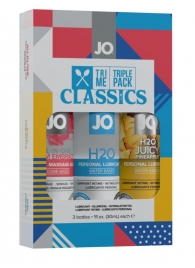 Подарочный набор лубрикантов Tri-Me Triple Pack Classics - System JO - купить с доставкой в Санкт-Петербурге