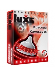 Презерватив LUXE  Exclusive   Красный Камикадзе  - 1 шт. - Luxe - купить с доставкой в Санкт-Петербурге
