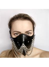 Чёрная маска на нижнюю часть лица  Шахерезада - Sitabella - купить с доставкой в Санкт-Петербурге