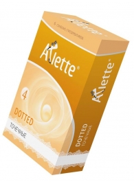 Презервативы Arlette Dotted с точечной текстурой - 6 шт. - Arlette - купить с доставкой в Санкт-Петербурге