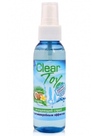 Очищающий спрей для игрушек CLEAR TOY Tropic - 100 мл. - Биоритм - купить с доставкой в Санкт-Петербурге