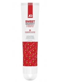 Стимулирующий клиторальный гель со вкусом клубники JO Sweet Berry Heat - 10 мл. - System JO - купить с доставкой в Санкт-Петербурге