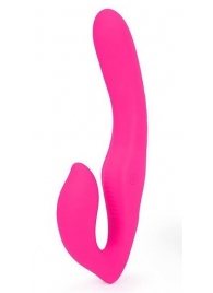 Ярко-розовый безремневой страпон NAMI - S-HANDE - купить с доставкой в Санкт-Петербурге