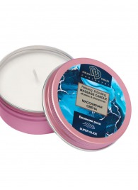 Массажная свеча  Весенняя роса - БиоМед - купить с доставкой в Санкт-Петербурге