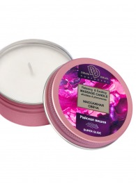 Массажная свеча  Райская вишня - БиоМед - купить с доставкой в Санкт-Петербурге