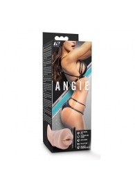 Телесный мастурбатор-ротик Angie - Blush Novelties - в Санкт-Петербурге купить с доставкой