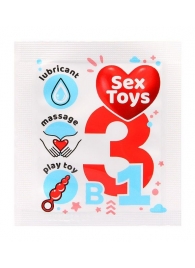 Гель-лубрикант на водной основе Sex Toys - 4 гр. - Биоритм - купить с доставкой в Санкт-Петербурге