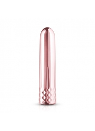 Розовый перезаряжаемый мини-вибратор Mini Vibrator - 9,5 см. - EDC